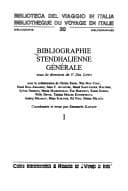Tapa de Bibliographie stendhalienne générale
