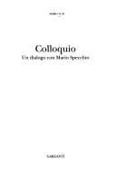 Tapa de Colloquio