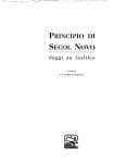 Tapa de Principio di secol novo