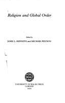 Tapa de Religion and global order