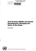 Tapa de Civil society, NGDOs and Social Development