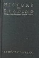 Tapa de History and reading