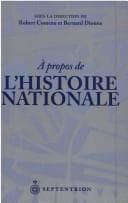 Tapa de À propos de l'histoire nationale