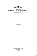 Tapa de The Orang Asli and the contest for resources
