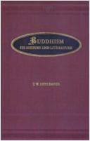 Tapa de Buddhism, its history and literature