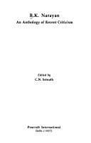 Tapa de R.K. Narayan, an anthology of recent criticism