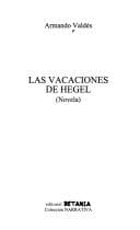 Tapa de Las vacaciones de Hegel