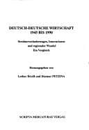 Tapa de Deutsch-deutsche Wirtschaft 1945 bis 1990