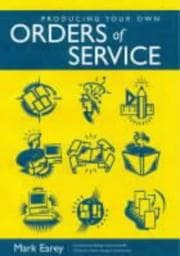 Tapa de Producing Your Own Orders of Service (Common Worship: Services and Prayers for the Church of England)