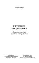 Tapa de L' ethnique est quotidien