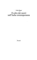 Tapa de Il culto dei morti nell'Italia contemporanea