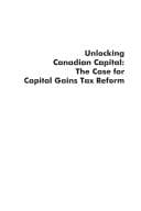 Tapa de Unlocking Canadian capital