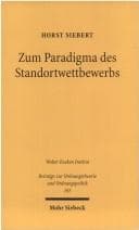 Tapa de Zum Paradigma des Standortwettbewerbs