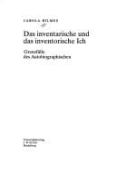 Tapa de Das inventarische und das inventorische Ich