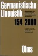 Tapa de Aspekte der Verbalgrammatik