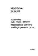 Tapa de "Kalejdoskop myśli, wrażeń i obrazów--"