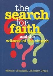 Tapa de Search for Faith and the Witness of the Church
