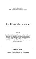 Tapa de La comédie sociale
