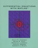 Tapa de Differential equations with MATLAB