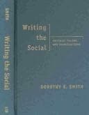 Tapa de Writing the Social