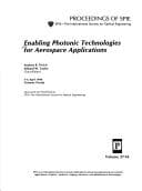 Tapa de Enabling Photonic Technologies for Aerospace Applications