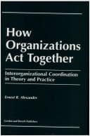 Tapa de How organizations act together