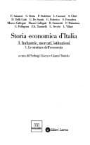 Tapa de Storia economica d'Italia