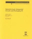 Tapa de Optoelectronic integrated circuits and packaging III