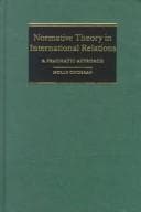 Tapa de Normative theory in international relations