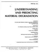 Tapa de Understanding and predicting material degradation