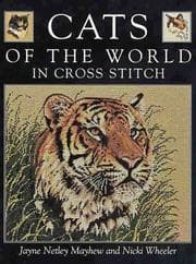 Tapa de Cats of the world in cross stitch
