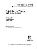 Tapa de EUV, X-ray, and neutron optics and sources