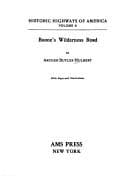 Tapa de Boone's wilderness Road