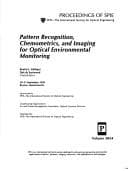 Tapa de Pattern recognition, chemometrics, and imaging for optical environmental monitoring