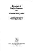 Tapa de Essentials of English grammar