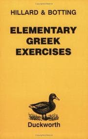 Tapa de Elementary Greek exercises