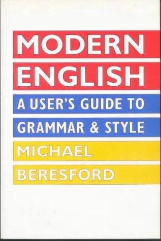Tapa de Modern English