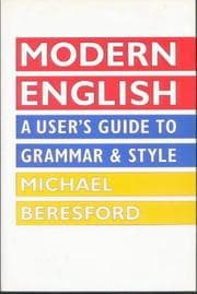 Tapa de Modern English
