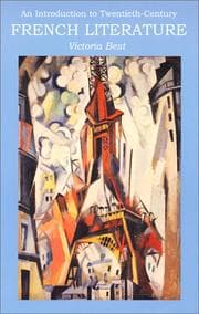 Tapa de An Introduction to Twentieth Century French Literature (Duckworth's New Readings Series) (Duckworth's New Readings Series)