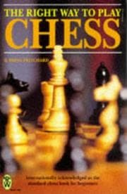 Tapa de The Right Way to Play Chess