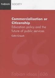 Tapa de Commercialization or Citizenship (Fabian Ideas)