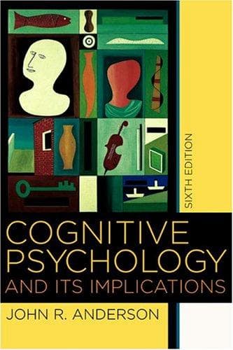 Tapa de Cognitive psychology and its implications
