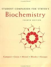 Tapa de Student companion for Stryer's Biochemistry