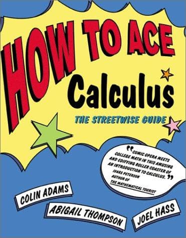 Tapa de How to ace calculus