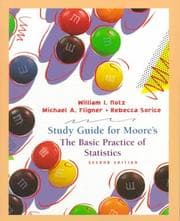 Tapa de Student Study Guide for The Basic Practics of Statistics
