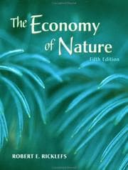 Tapa de The Economy of Nature