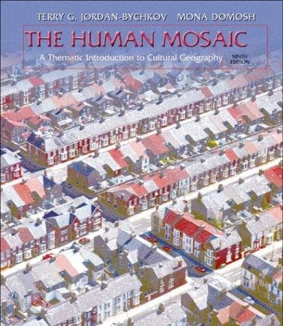 Tapa de The Human Mosaic, Ninth Edition