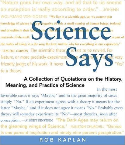 Tapa de Science says