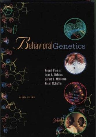 Tapa de Behavioral genetics