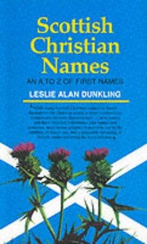 Tapa de Scottish Christian names